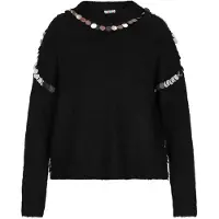 IZIA Pullover preto / prata