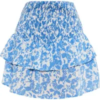 IZIA Saia azul / branco