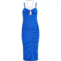 Faina Vestido de cocktail azul real