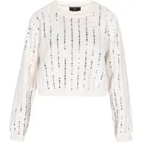 Faina Pullover branco lã