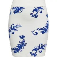 IZIA Saia azul ultramarinho / branco