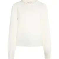 Usha Pullover 'Lurea' branco pérola / branco lã