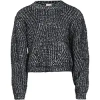 IZIA Pullover preto / offwhite