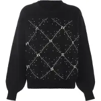 Faina Pullover preto