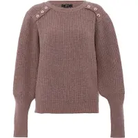 Faina Pullover rosa escurecido
