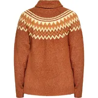 IZIA Pullover bege / castanho / laranja