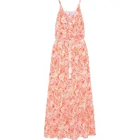 IZIA Vestido de verão granadina / branco natural