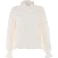Faina Pullover branco lã