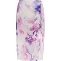 IZIA Saia roxo / lilás / roxo escuro / branco