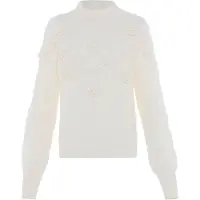 Faina Pullover branco lã