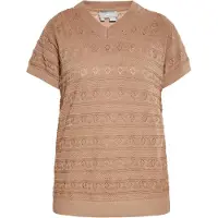 Usha Pullover bege escuro