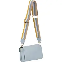Faina Clutches azul claro