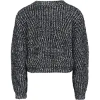 IZIA Pullover preto / offwhite