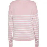 Usha Pullover cor-de-rosa / branco