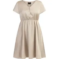 Usha Vestido bege