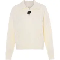 Faina Pullover branco lã