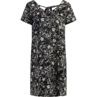 Usha Vestido de verão cinzento / preto