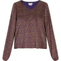 Usha Blusa oliveira / amora