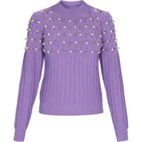 Faina Pullover ouro / lavanda / branco pérola