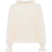 Faina Pullover branco lã