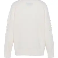 Faina Pullover branco lã