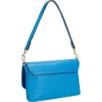 Faina Mala de ombro azul / ouro