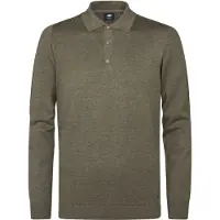 Petrol Industries Pullover verde mosqueado