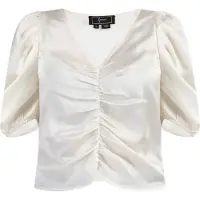 Faina Blusa branco lã