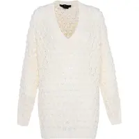 Faina Pullover branco lã