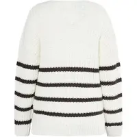 Usha Pullover 'Fenia' preto / branco
