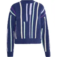 IZIA Pullover 'Hoona' bege claro / azul claro / azul escuro / roxo claro
