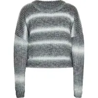 Usha Pullover cinzento / branco