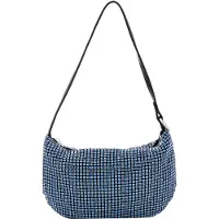 Faina Mala de ombro azul / preto