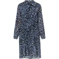 Faina Vestido acinzentado / preto
