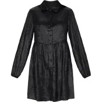 Faina Vestidos camiseiros 'It Is Part Of The Evening' preto