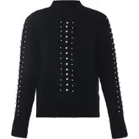 Faina Pullover preto / branco