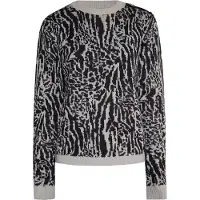Faina Pullover cinzento / preto