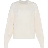 Faina Pullover branco lã