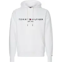 Tommy Hilfiger Sweatshirt 'Logo Embroidery Flex Drawstring' navy / vermelho / branco