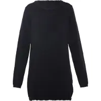 Faina Vestido de malha preto