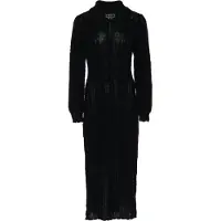 Faina Vestido de malha preto