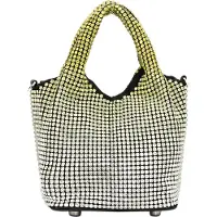 FELIPA Malas de tiracolo amarelo / preto / prata