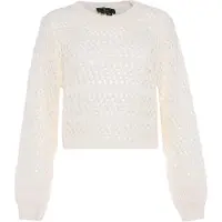 Faina Pullover branco lã