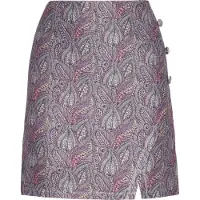 IZIA Saia roxo / rosa / branco