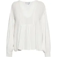 Usha Blusa branco lã