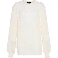 Faina Pullover branco lã