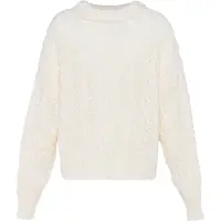 Faina Pullover branco lã
