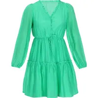 Faina Vestido verde claro