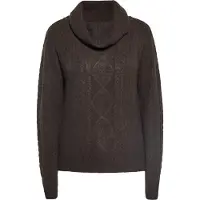 Usha Pullover castanho escuro