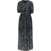 Faina Vestido cinzento escuro / preto